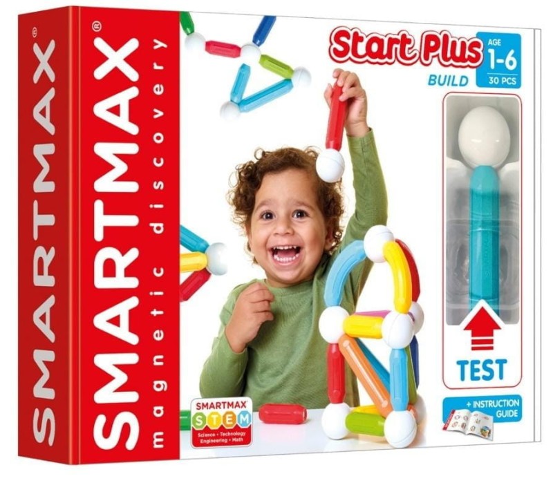 SmartMax Klocki Magnetyczne zestaw Starter Plus 30 eel.