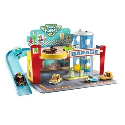 Parking z windą i Warsztat samochodowy CRAZY MOTORS Djeco