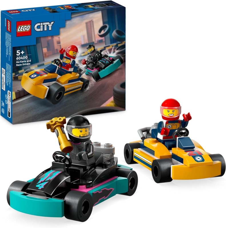 Lego Gokarty i kierowcy wyścigowi 60400