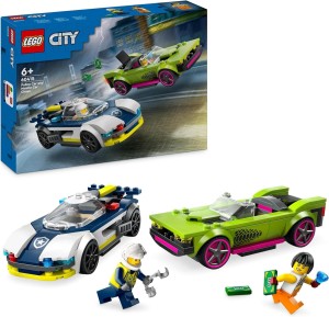 Lego CITY Pościg radiowozu za muscle carem 60415
