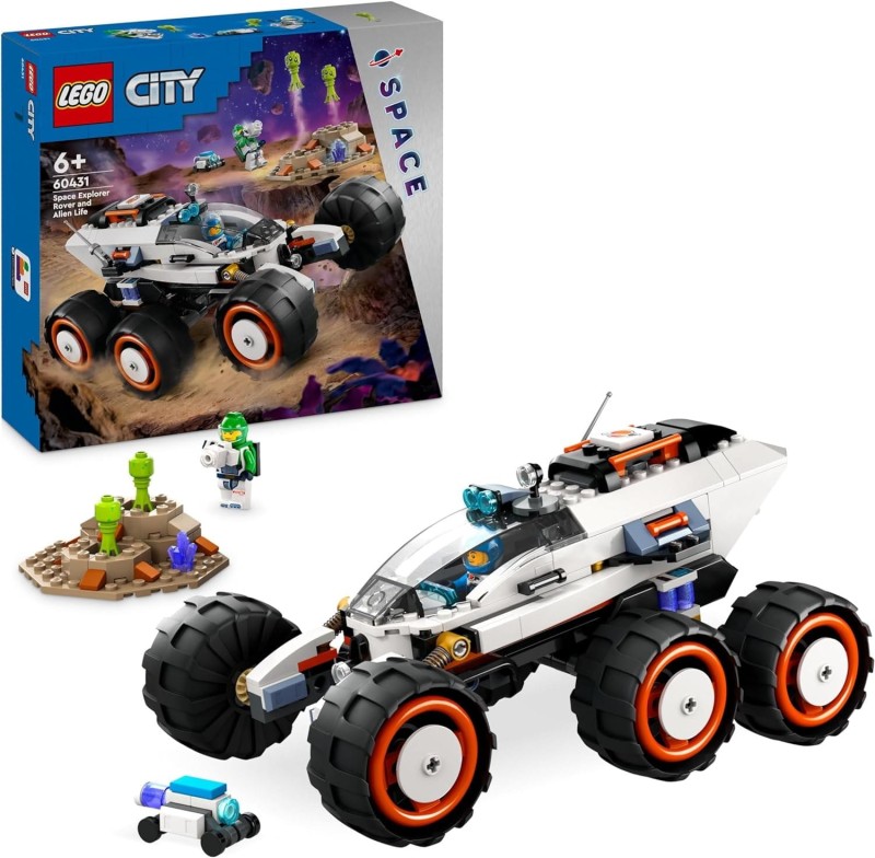 Lego Kosmiczny łazik i badanie życia w kosmosie 60431