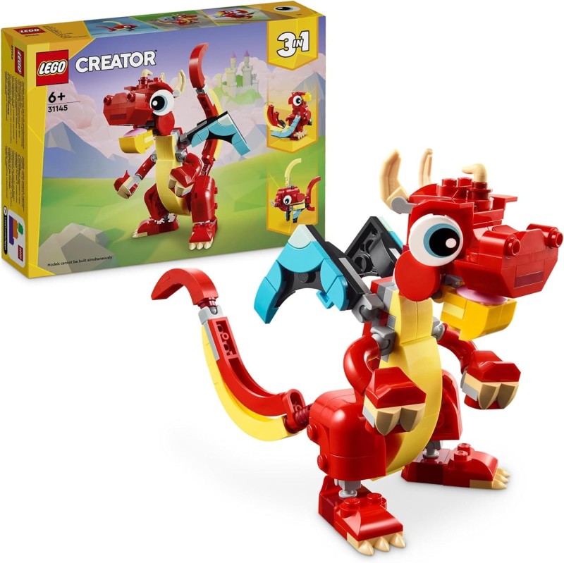 Lego Czerwony smok 31145