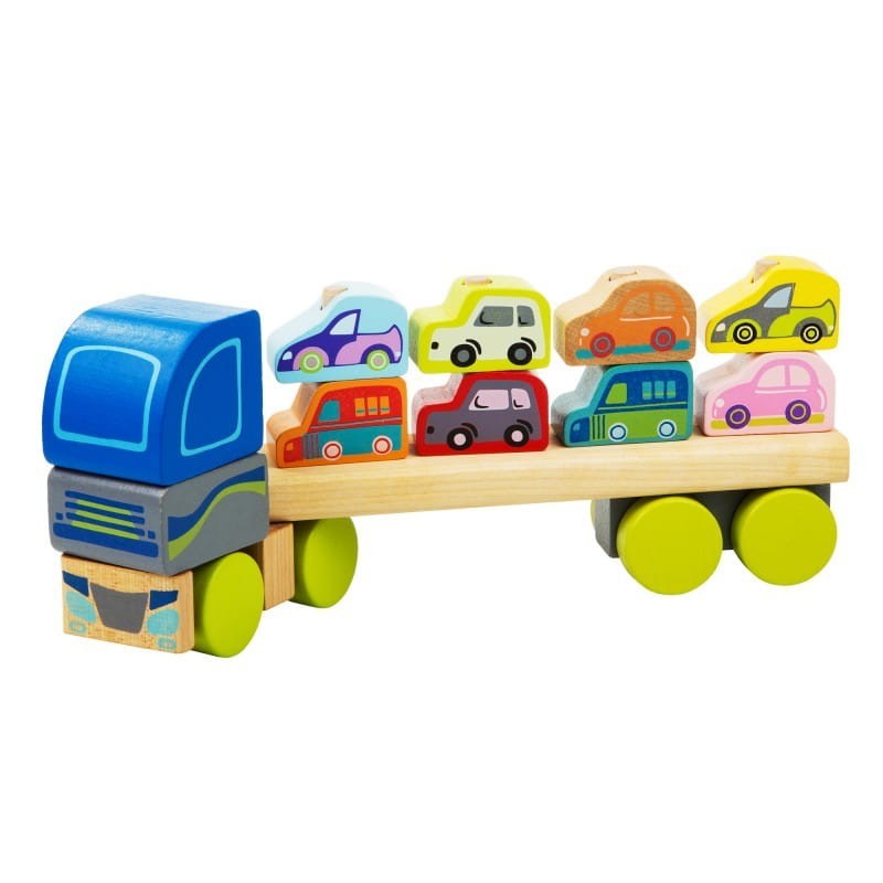 Ciężarówka Sorter z Samochodami - Cubika