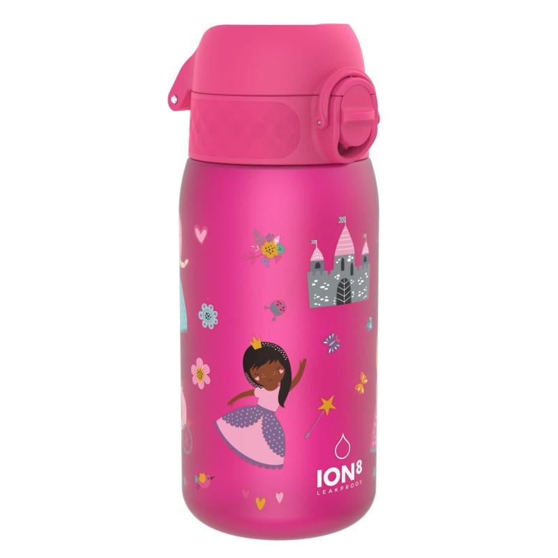 ION8 Bidon dla dzieci Księżniczki różowy 400 ml