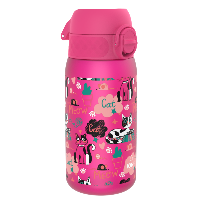 Bidon w Kotki Kittens różowy 400 ml ION8