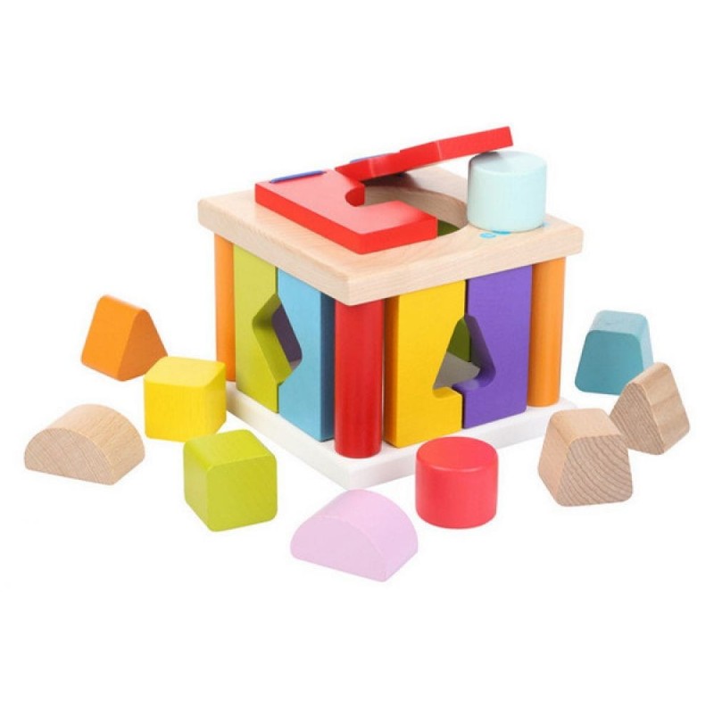 Drewniany Sorter Kształtów - Cubika