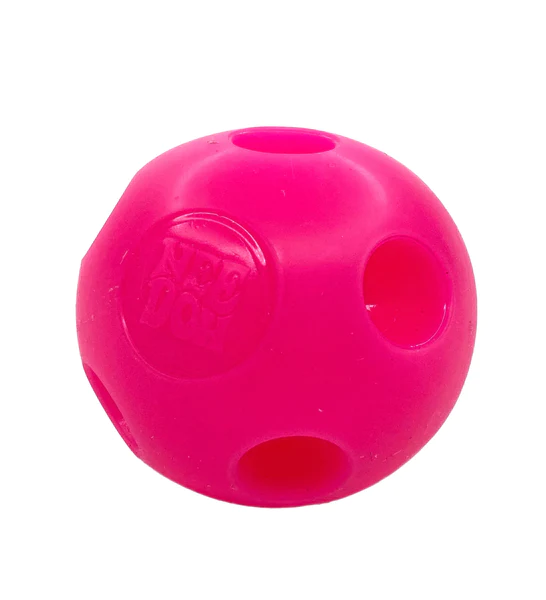 Antystresowa piłeczka gniotek różowy Happy Snappy Schylling