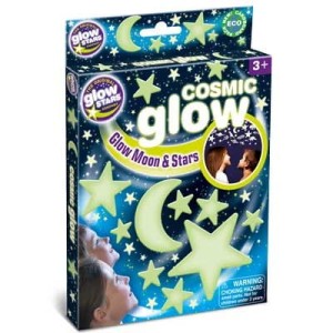 Gwiazdy i księżyc świecące w ciemności 20 szt. - The Original Glowstars Company