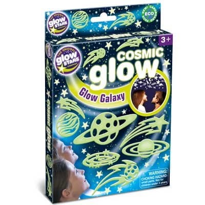 Świecąca w ciemności Galaktyka 12 szt. - The Original Glowstars Company
