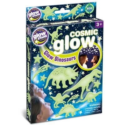 Świecąca w ciemności Dinozaury 12 szt. - The Original Glowstars Company