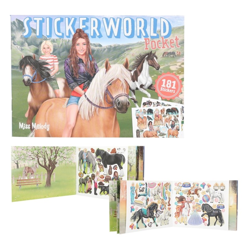 Album Świat Koni 181 naklejek - Miss Melody