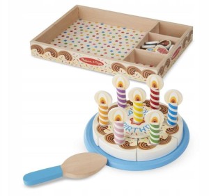 Drewniany tort urodzinowy Ciasto - Melissa and Doug