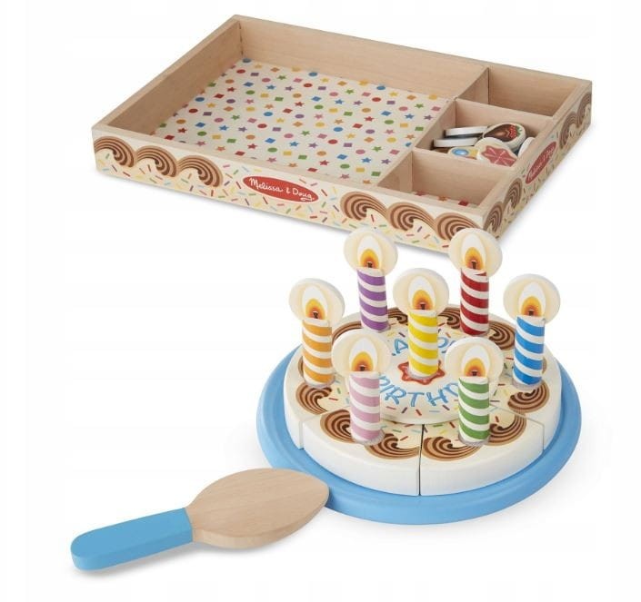 Drewniany tort urodzinowy Ciasto - Melissa and Doug