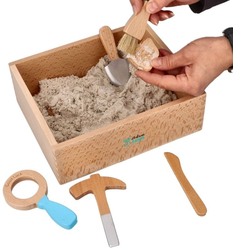 Zestaw archeologa z Piaskiem kinetycznym Adam Toys