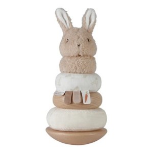 Piramida wieża z krążkami króliczek bunny - Little Dutch