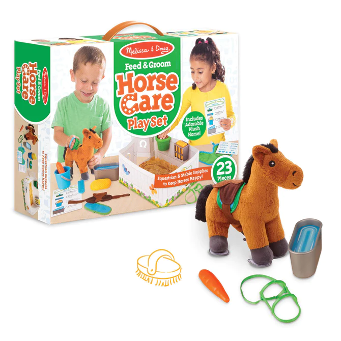 Zestaw do Opieki i Pielęgnacji Konika - Melissa & Doug