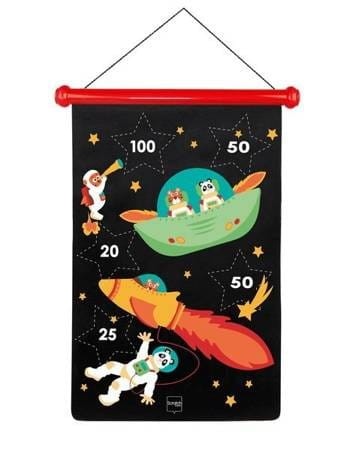 Darts magnetyczny Rzutki Astronauci Scratch