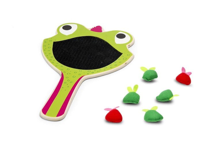 Rakietka z rzepem Głodna żabka Gloria Bs Toys