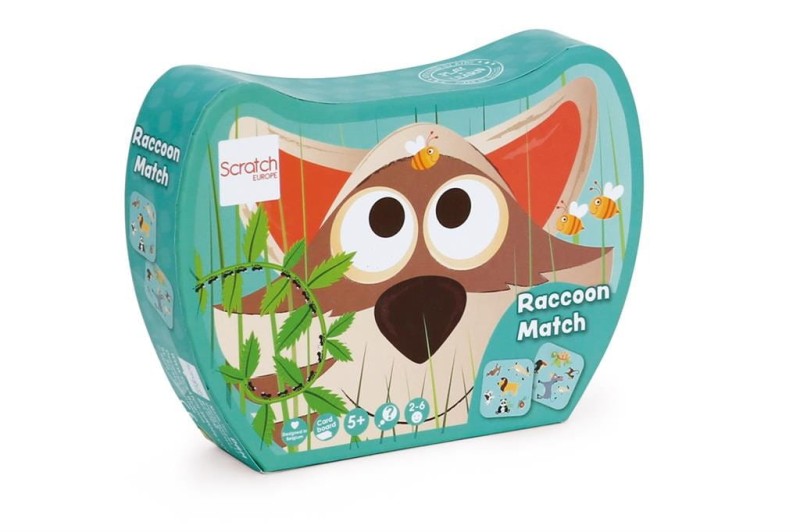 Gra na spostrzegawczość Szop Scratch