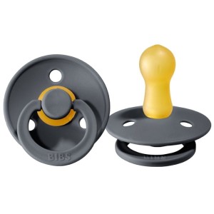 Smoczek Uspokajający z Naturalnego Kauczuku M +6 mies. Iron - BIBS