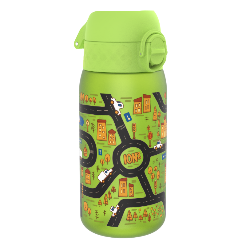 ION8 bidon Pojazdy droga zielony 400 ml