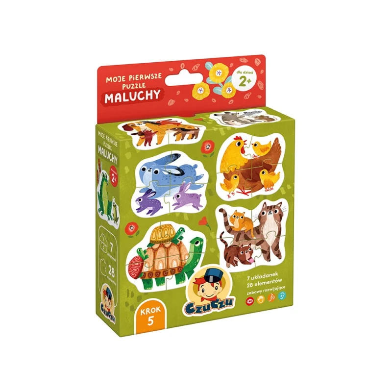 Moje pierwsze puzzle Maluchy CzuCzu