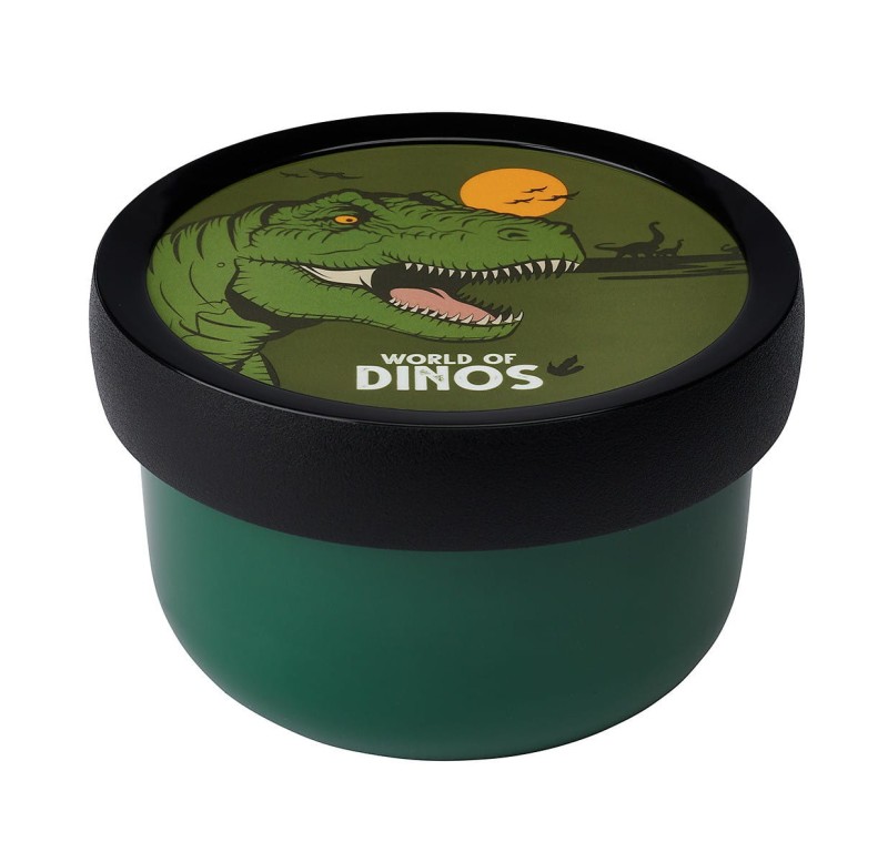Pojemnik na jedzenie z widelczykiem 300 ml dinozaur Campus Mepal