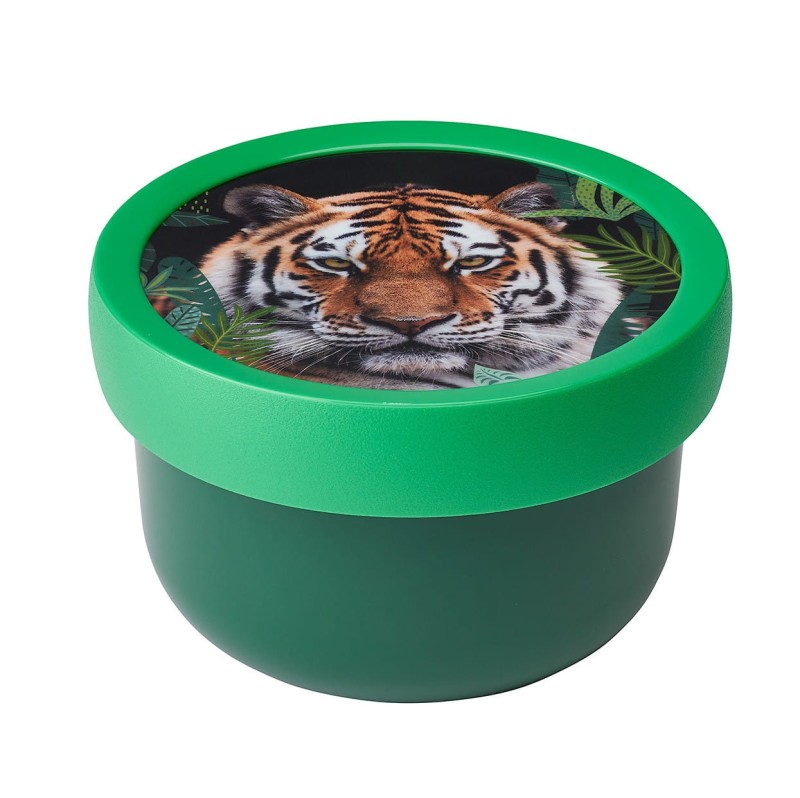 Pojemnik na przekąski z widelczykiem 300 ml tygrys Campus Mepal