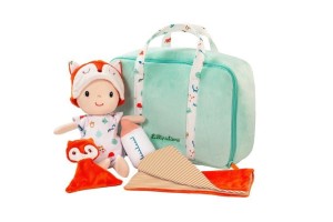 Lalka do Przytulania w Walizce z Akcesoriami - Lilliputiens