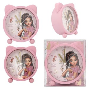 Podświetlany zegar z alarmem budzik Kotki TOPModel