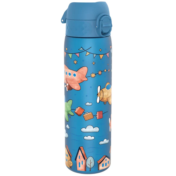 ION8 szczelny Bidon sportowy dla dzieci Samoloty 500 ml
