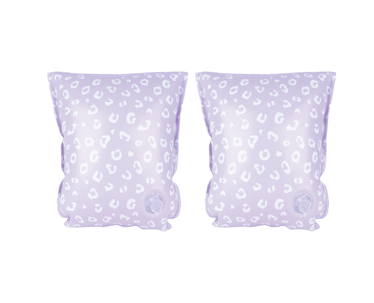 Rękawki do pływania 2-6 lat Lila Leoapard Swim Essentials