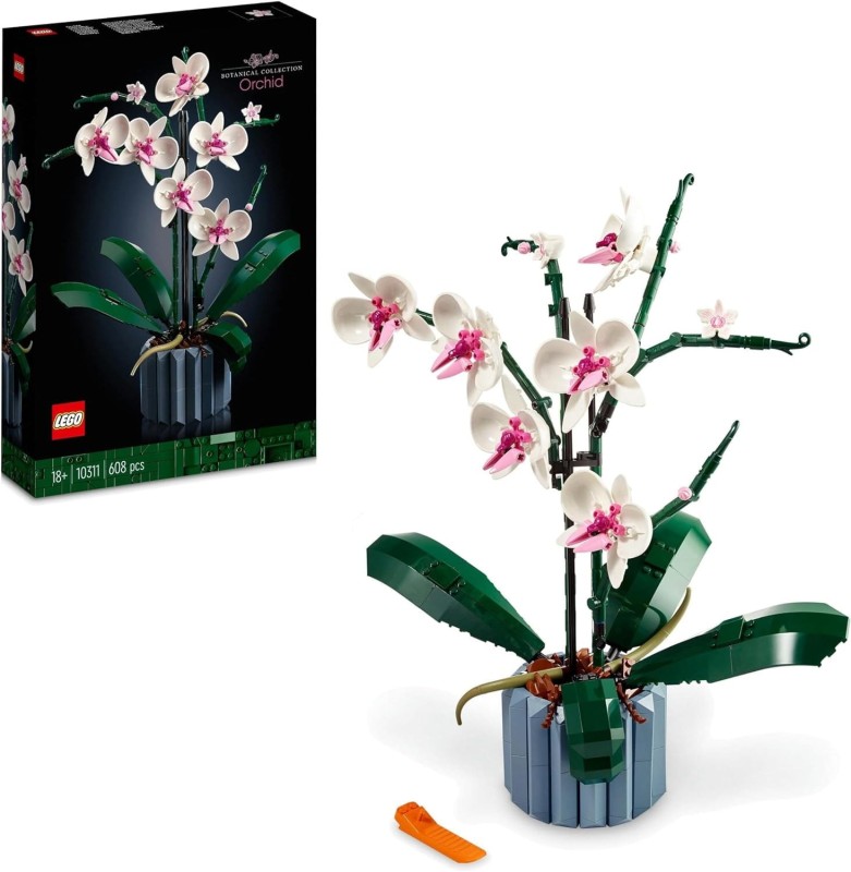 Orchidea kwiaty Lego Icons 10311