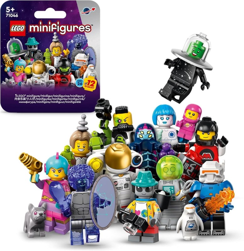 Lego pudełko niespodzianka z figurką Kosmos seria 26, 1 szt.