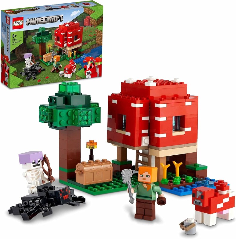 Lego Minecraft Dom w grzybie 21179