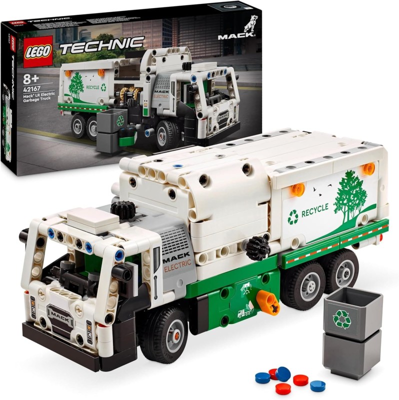Śmieciarka Mack® LR Electric Lego Technic 42167