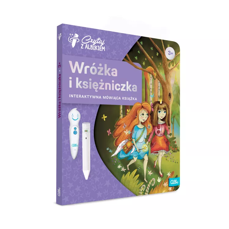 Wróżka i Księżniczka mówiąca książka Czytaj z Albikiem