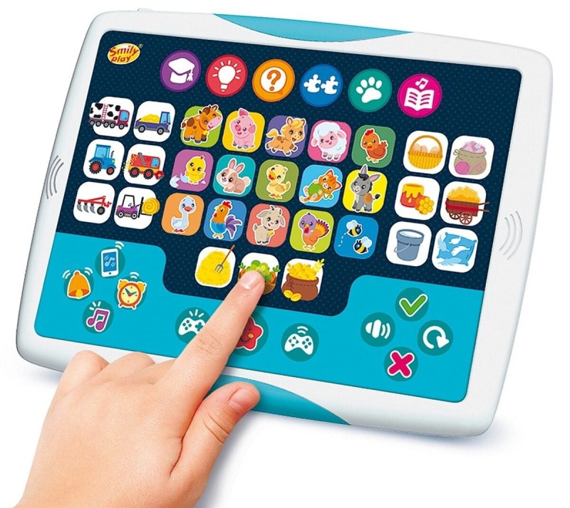 Edukacyjny tablet dla dzieci Zwierzęta Smily Play