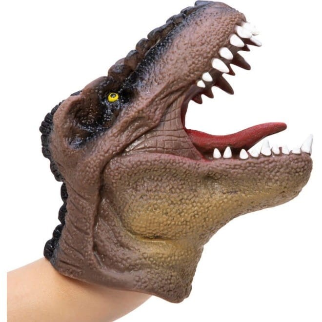 Dinozaur gumowa pacynka na rękę Tyranozaur Schylling