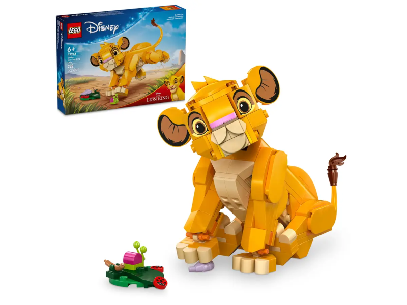 Król Lew lwiątko Simba Lego 43243