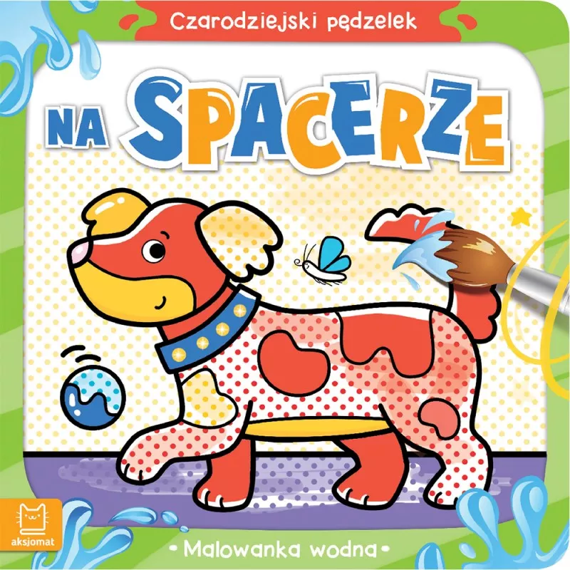 Na spacerze. Malowanka wodna Czarodziejski pędzelek