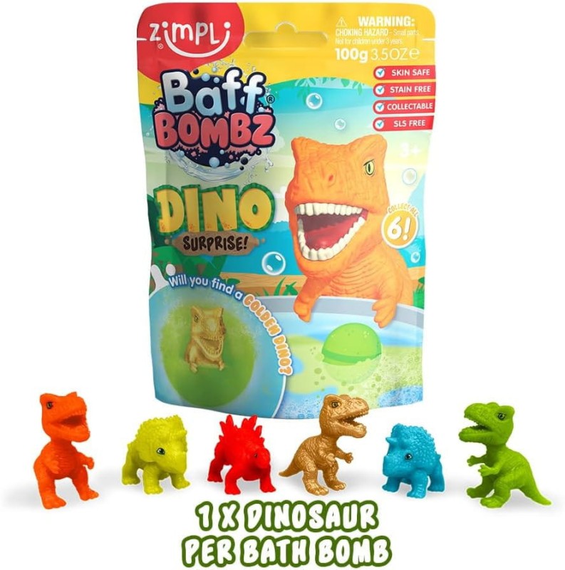 Kula do kąpieli dla dzieci Baff Bombz Dino Surprise Zimpli Kids