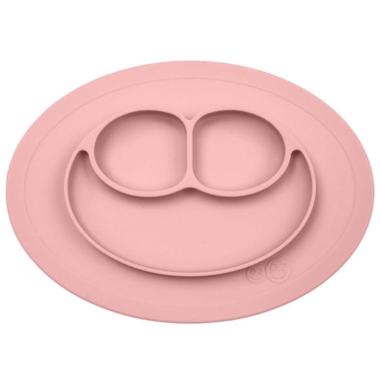 Silikonowy Talerzyk Podkładka 2w1 Pastelowy Róż Mini Mat - ezpz