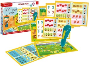 Mówiące Pióro 500 pytań Liczby Clementoni