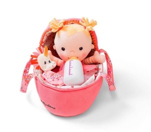 Lalka Dzidziuś w Gondoli z Akcesoriami - Lilliputiens