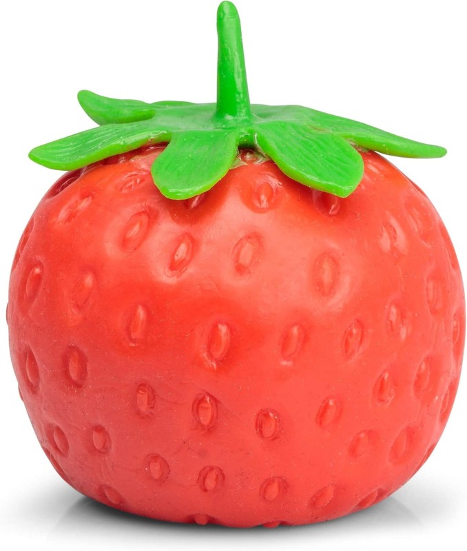 Gniotek truskawka czerwona Squishy fragola