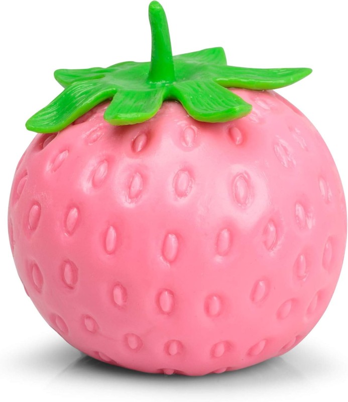Gniotek truskawka różowa Squishy fragola