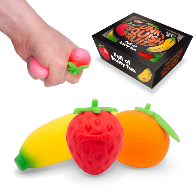 Owoce gniotki sensoryczne antystresowe Funky Squish