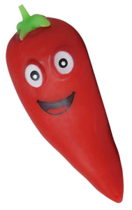 Warzywa gniotki do rozciągania papryka