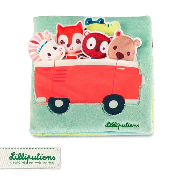 Pierwsza Książeczka z Przytulankami Jednorożec Louise - Lilliputiens